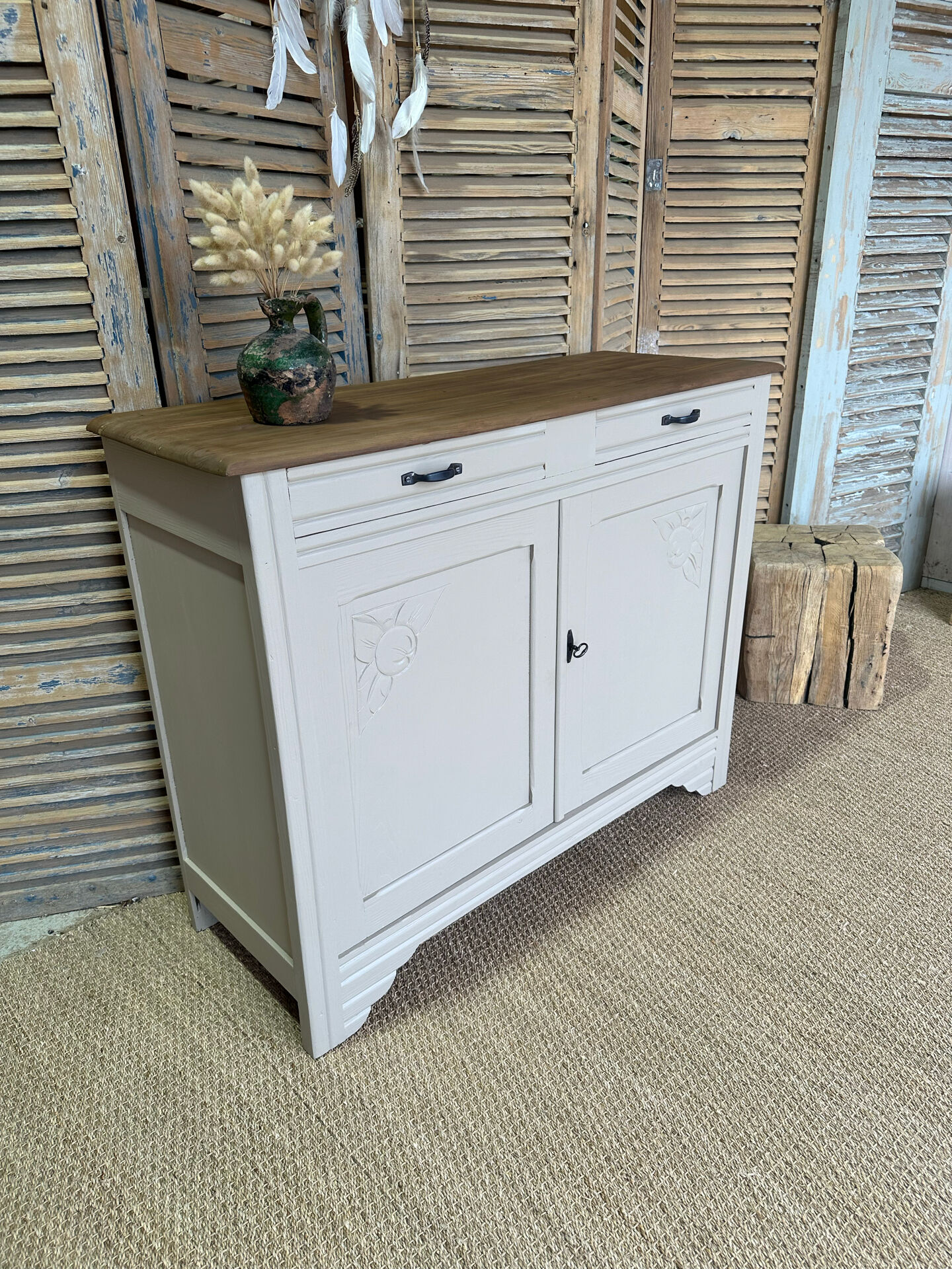 Antique buffet in Art Deco style