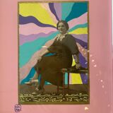 Old frame and photo