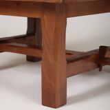 Solid wood coffee table