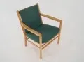 Beech armchair, Danish design, 1970s, designer: Erik Ole Jørgensen, manufacture: Tarm Stole & Møbelfabrik