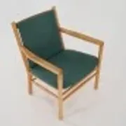 Beech armchair, Danish design, 1970s, designer: Erik Ole Jørgensen, manufacture: Tarm Stole & Møbelfabrik