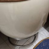 Michel Cadestin armchair from the 1970s, reupholstered