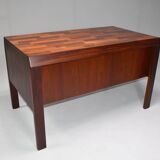 Rosewood desk by Jean Gillon for Italma. Brazil 1970's
