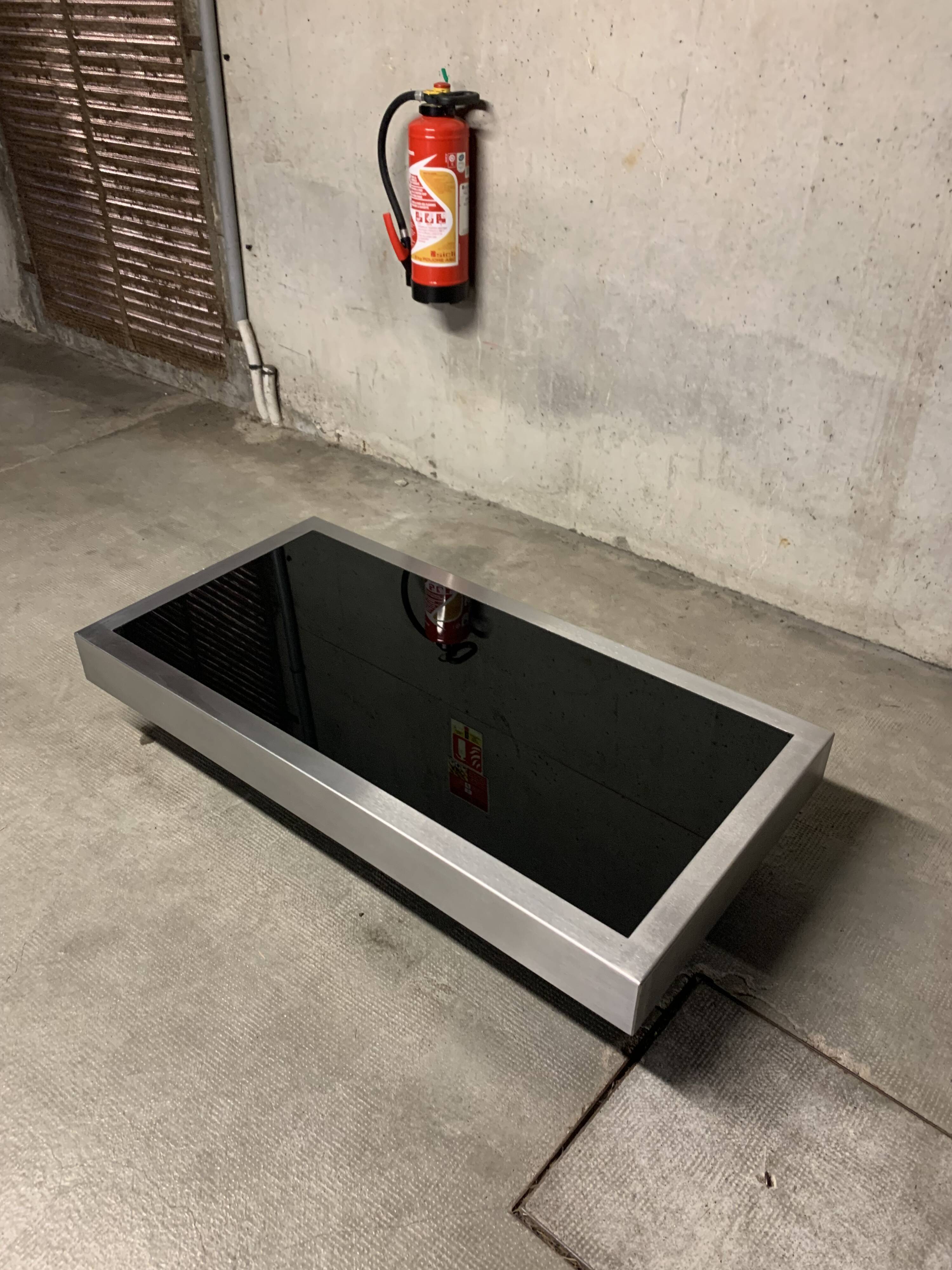 Vintage Retro Design Coffee Table in the Willy Rizzo Style