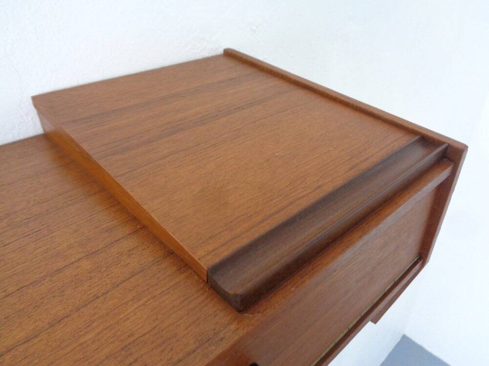 Mid-Century Teak Shelf, Denmark, 1960s