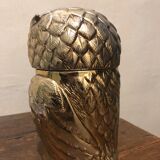 Golden owl ice bucket Mauro Manetti