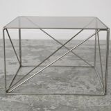 Side tables by Max Sauze, 1970s.