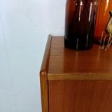 Vintage Scandinavian teak wall unit