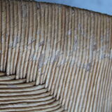 Chaise paillée de ferme