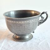Antique pewter cup