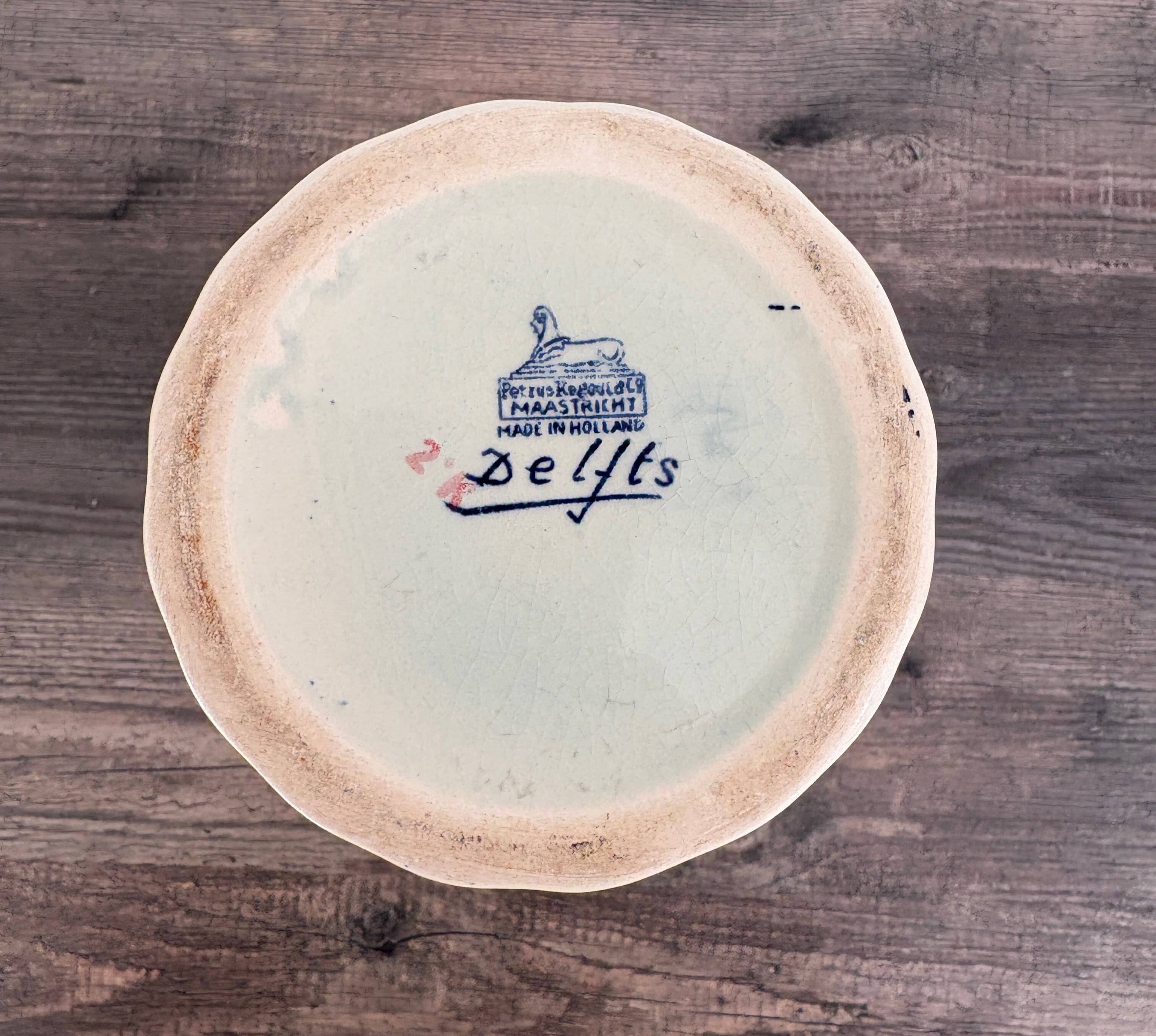 Antique Delft vase – Petrus Regout Maastricht