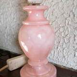 Alabaster lamp foot
