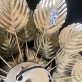 Masca golden flower applique