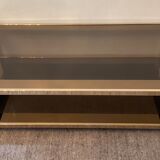 Belgo Chrom fine gold 23ct coffee table from the 70s