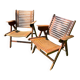 Fauteuils pliants « Rex » par Niko Kralj
