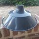 Suspension lampshade old industrial bowl