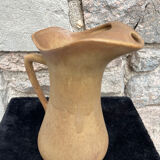 Antique flamed stoneware jug