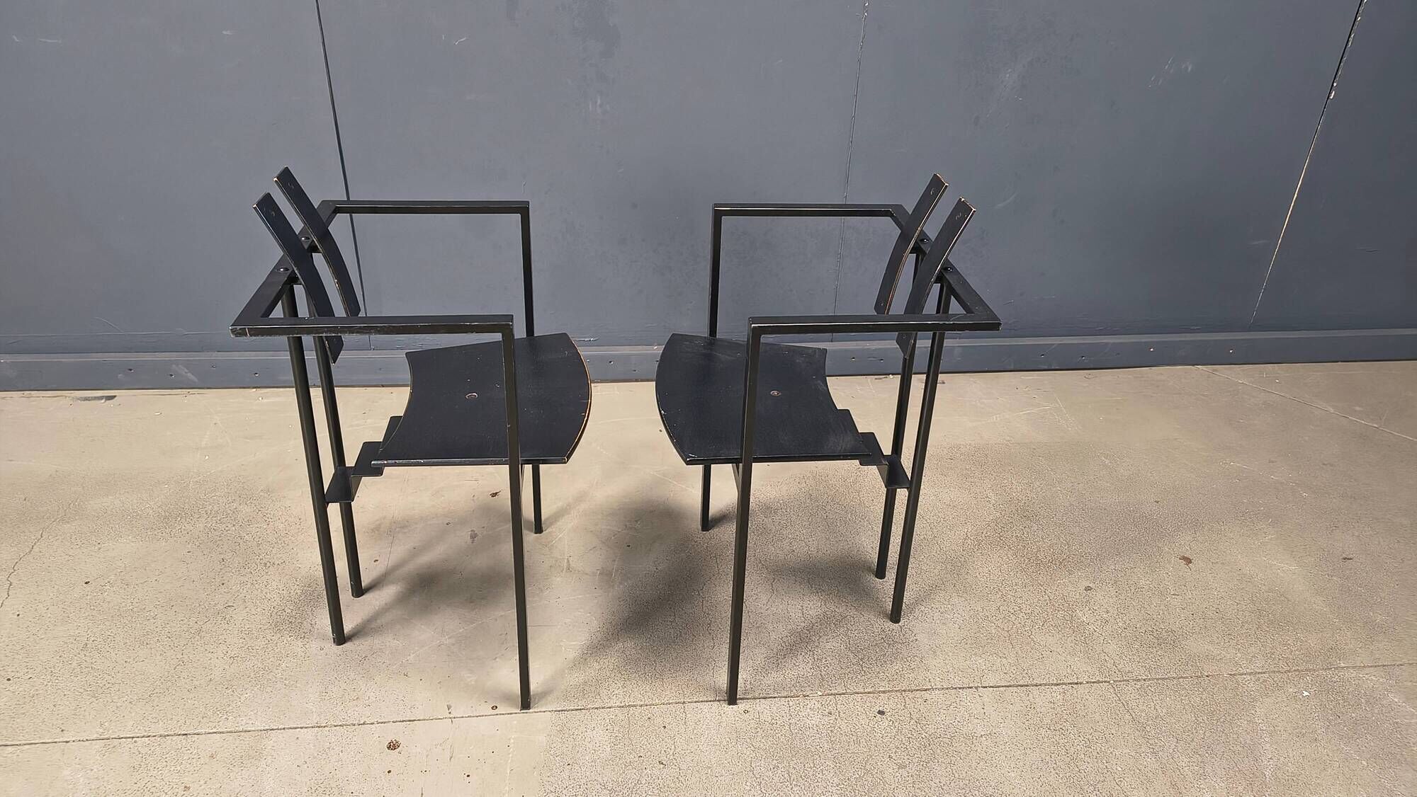 Trix dining chairs by Karl Friedrich Förster for KFF, 1980s, set of 2