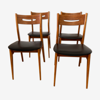 Lot de 4 chaises style scandinave