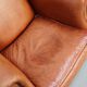 Vintage Dutch Cognac-Coloured Leather Club Chairs, Set of 2