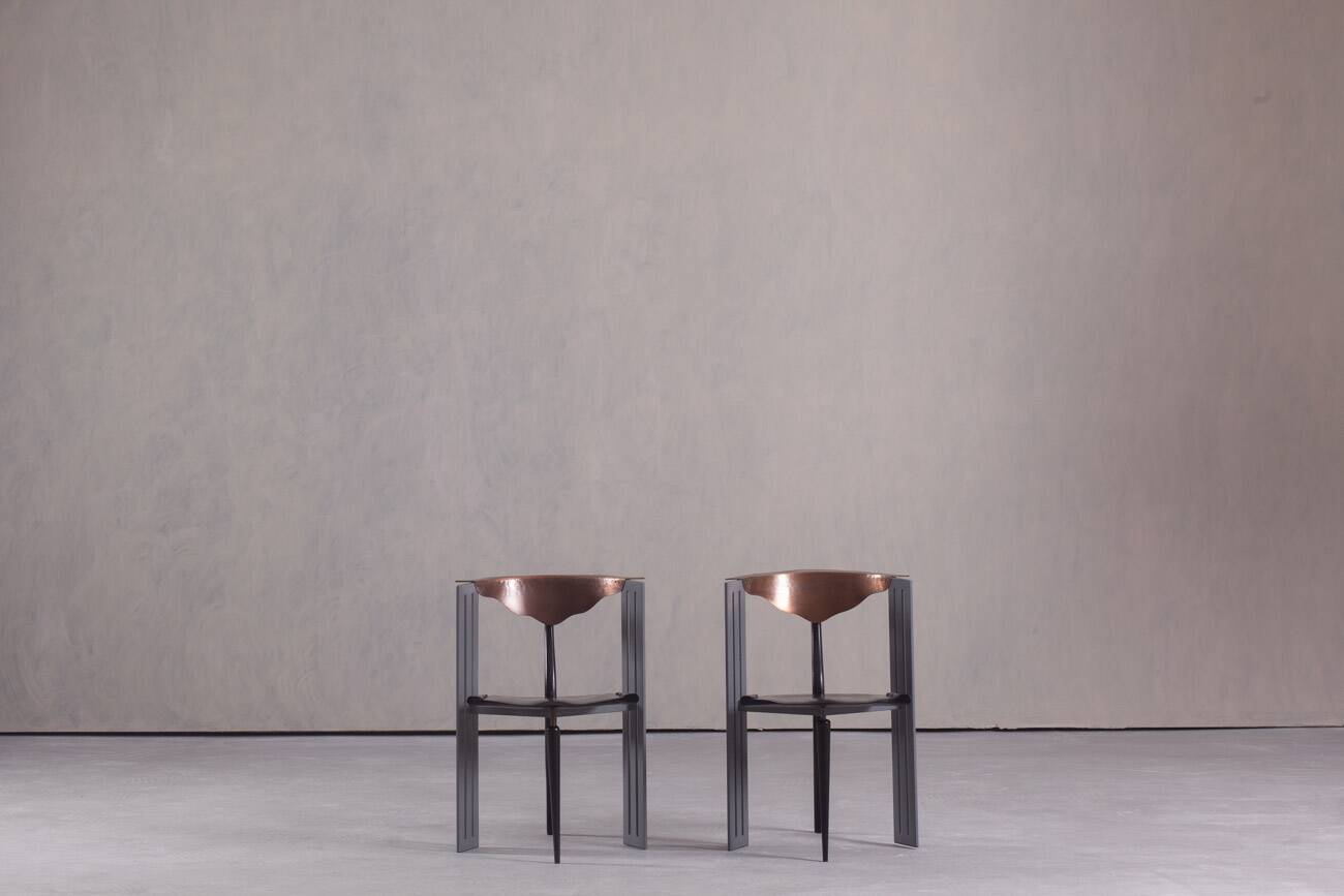 Postmodern Ota Otanek chair by Borek Sipek for Vitra, Germany 1990s set of 2