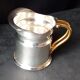 Coffee service (tray, coffee maker, creamer, sugar bowl, sugar tongs) Orfevrerie Vuillermet