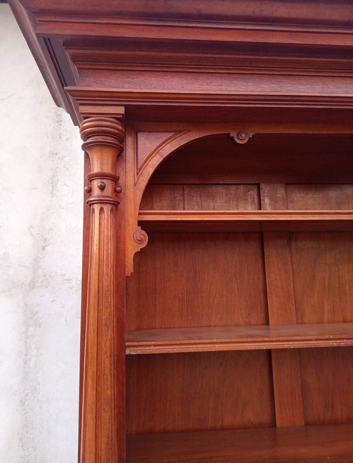 Renaissance walnut bank safe library