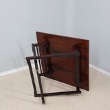 Mid century folding coffee / dining table BERNINI 1950s