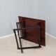 Mid century folding coffee / dining table BERNINI 1950s
