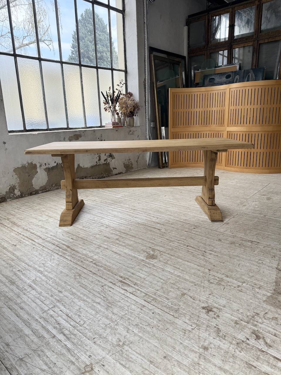 Beech monastery table 2m