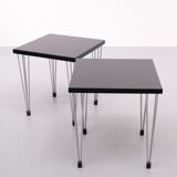 Deux tables d’appoint scandinaves