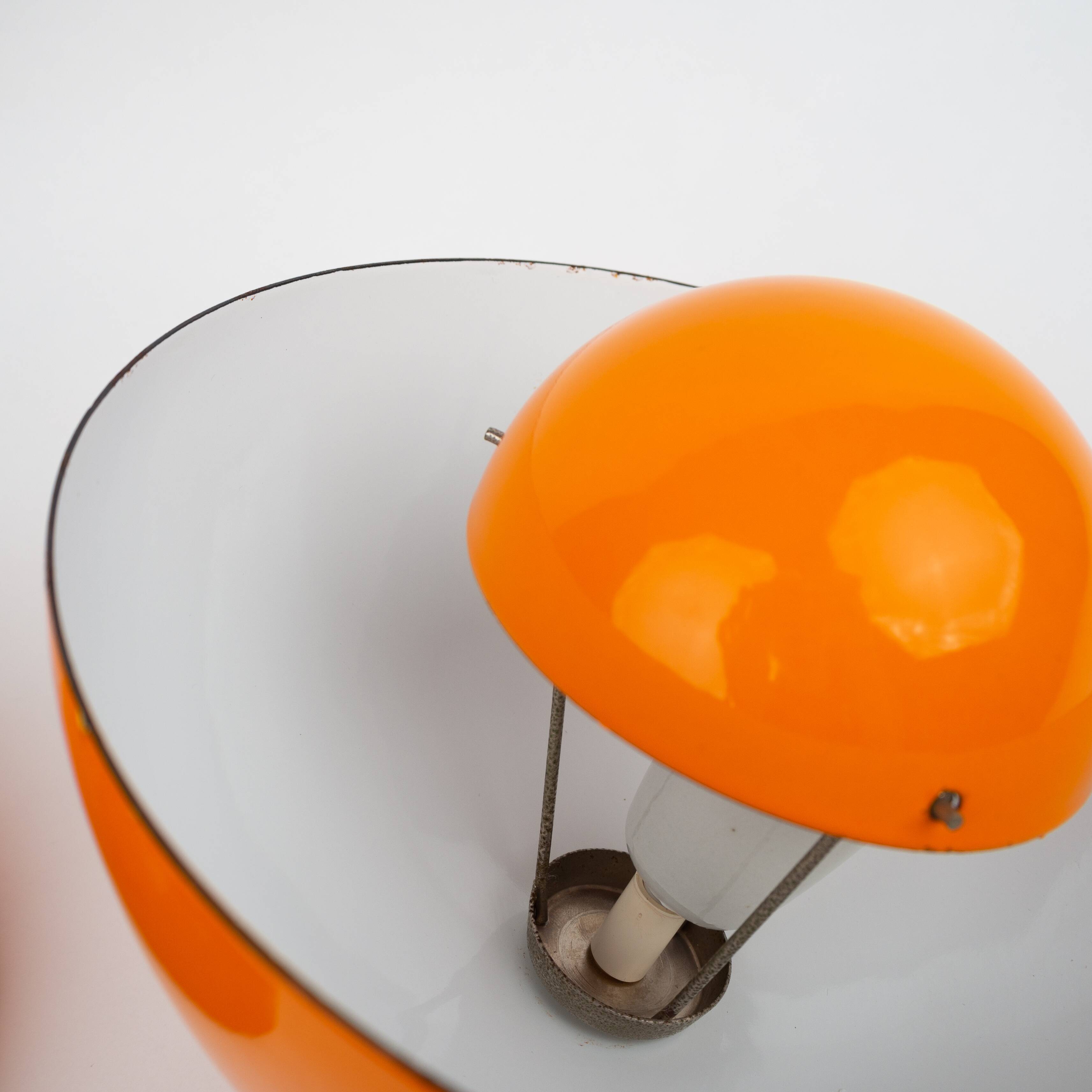 Paire de suspensions danoises Flowerpot de Verner Panton, Louis Poulsen, 1968