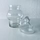 Flacon en verre forme apothicaire