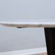 Mid century organic design tripode marble coffee table 1950s