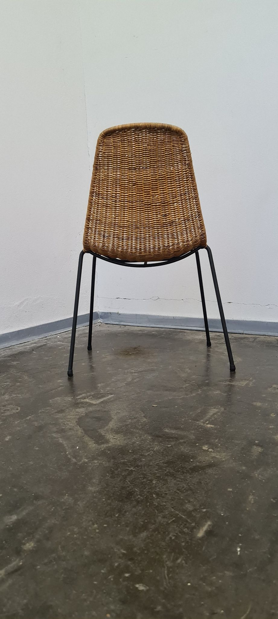 Wicker chair 1950