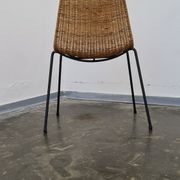 Wicker chair 1950