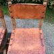 Set of 4 vintage brutalist chairs by Bram Sprij, Netherlands 1960s. in beech.