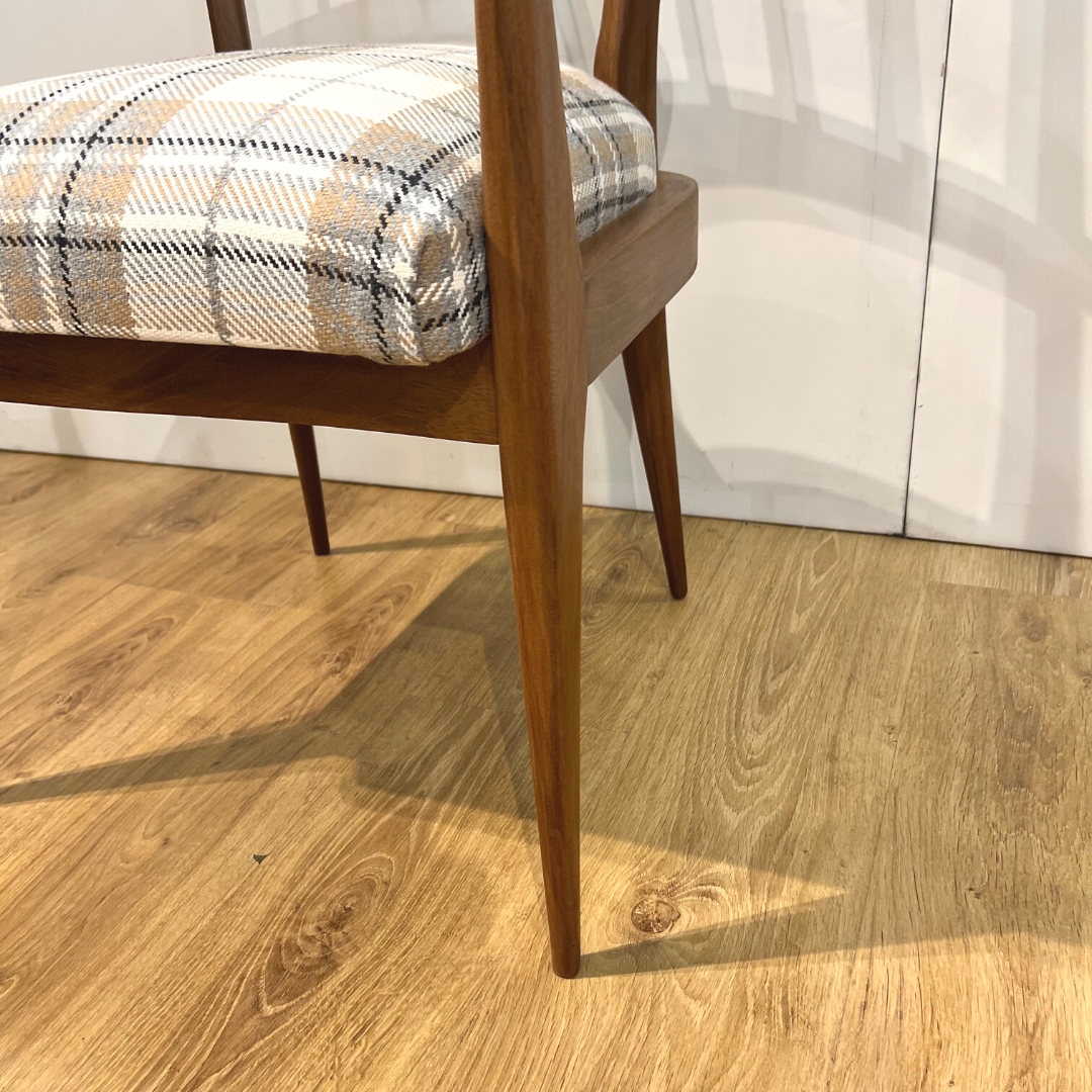 Pair of teak armchairs 60s