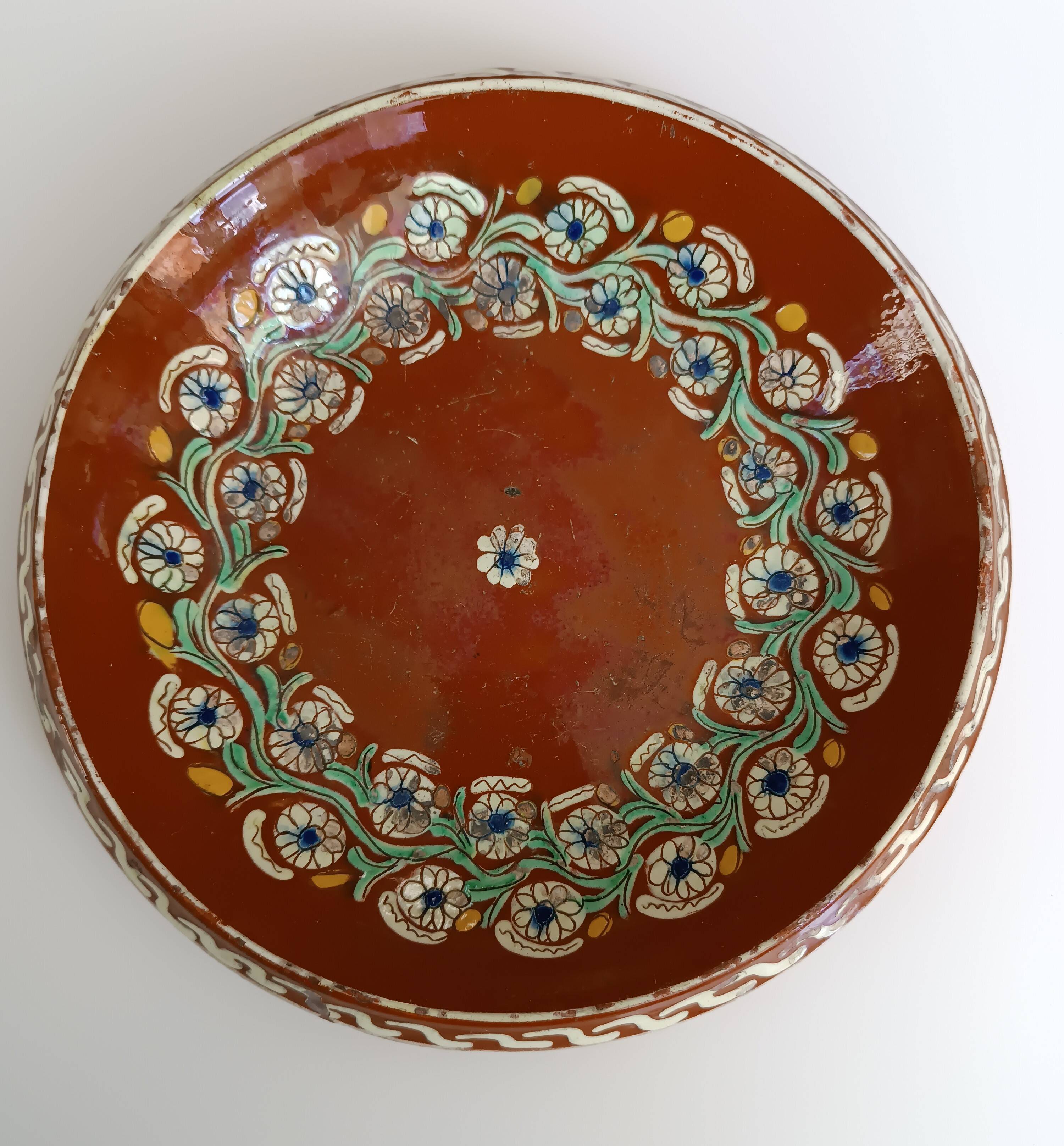 Swiss Ceramics Pair of rösti dishes, hollow dishes with collar, late 19th century