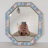 Vintage octagon mirror