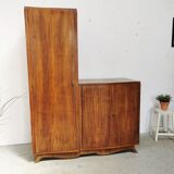 Vintage asymmetrical wardrobe