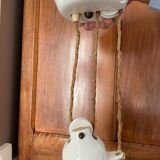 Suspension chandelier with counterweight