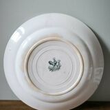 Vintage plate st amandinoise St Amand France lily of the valley motif