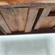 Louis XV style table curved legs two drawers and extension cord