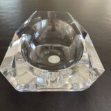 Crystal ashtray Val St Lambert Belgium