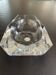 Crystal ashtray Val St Lambert Belgium