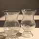 Set of 2 Biot glass photophores