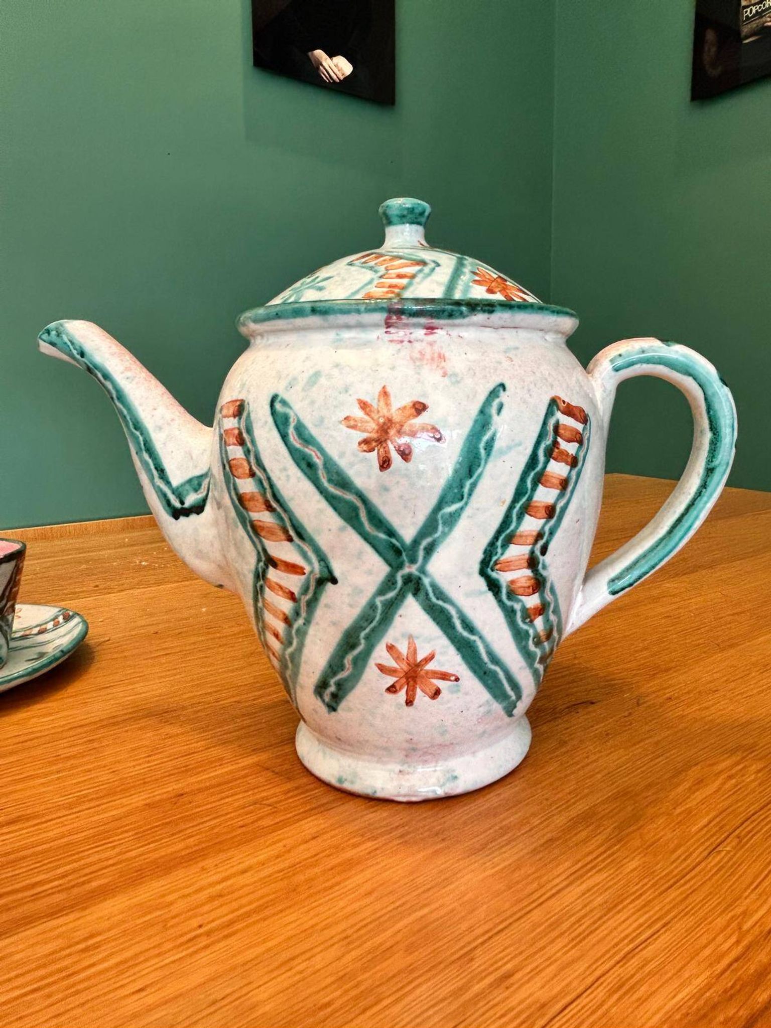 Humbert Pittari coffee service set in Vallauris