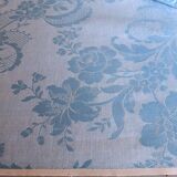 large blue and white damask country tablecloth 4m50 x 1m60