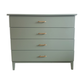 Commode vert de gris